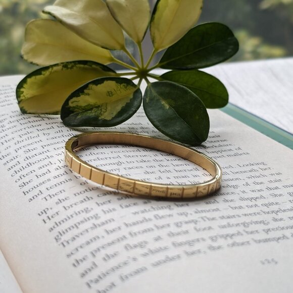 Waterproof Gold Jewelry Tarnish Free 18k Gold PVD Plated - Meivim Dia Bracelet - Picture 4 of 8